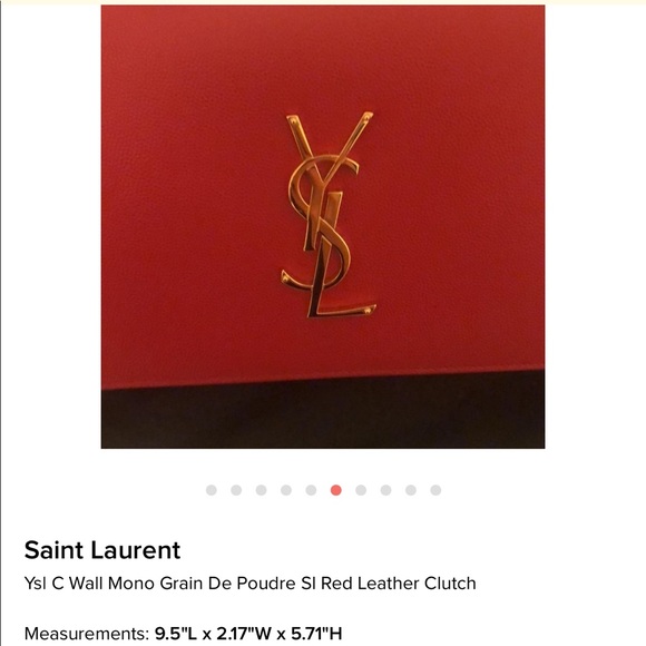 YSL Saint Laurent Clutch Monogram - Picture 5 of 8